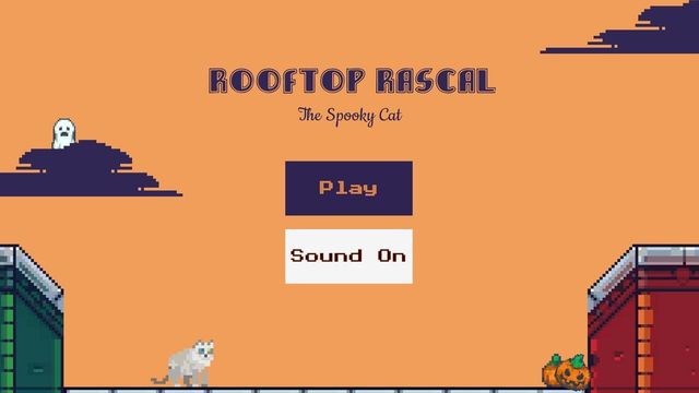 Rooftop Rascal: The Spooky Cat 1