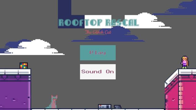 Rooftop Rascal: The Glitch Cat 1