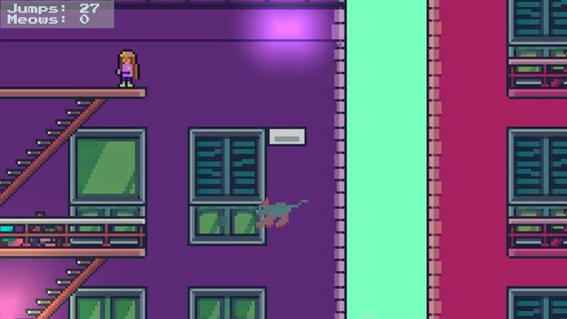 Rooftop Rascal: The Glitch Cat 2