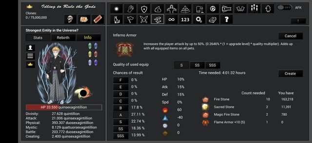 Idling to Rule the Gods 4