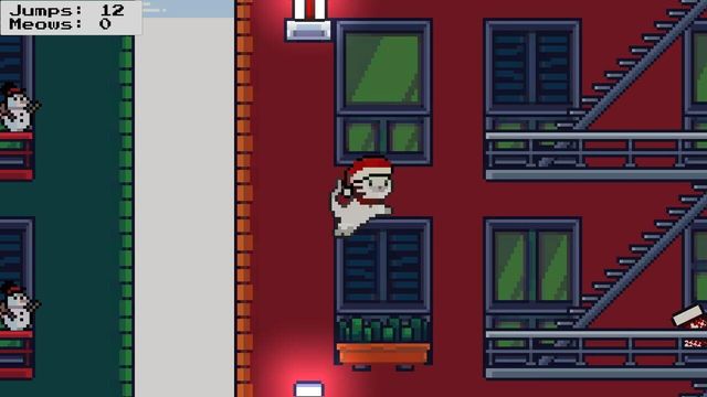 Rooftop Rascal: The Claus Cat 1