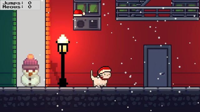 Rooftop Rascal: The Claus Cat 2