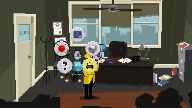 Detective Case and Clown Bot in: Murder in the Hotel Lisbon 2