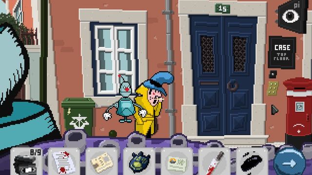 Detective Case and Clown Bot in: Murder in the Hotel Lisbon 4
