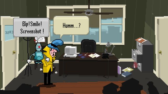 Detective Case and Clown Bot in: Murder in the Hotel Lisbon 5