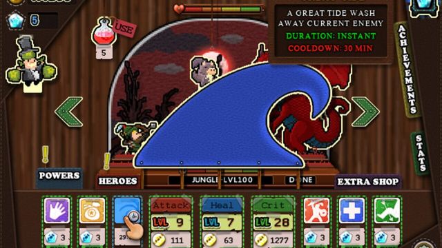 Tap Heroes 4
