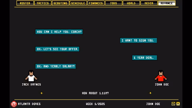 Retro Basketball Manager 1
