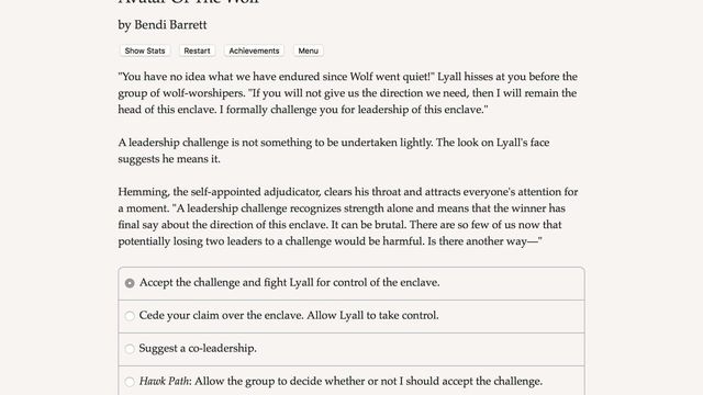 Avatar of the Wolf 5