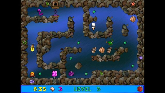 Freddi Fish and Luther's Maze Madness 3