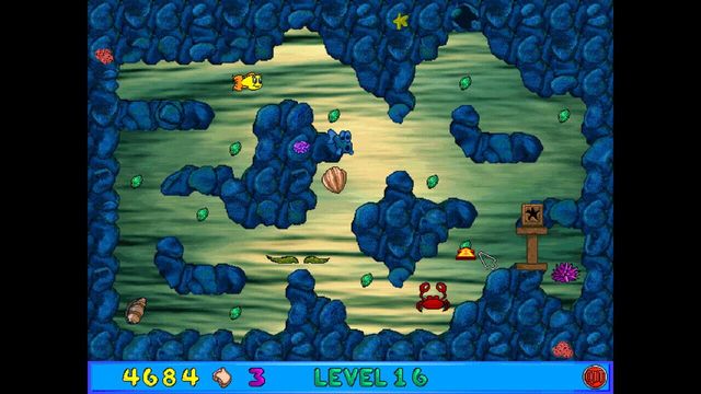 Freddi Fish and Luther's Maze Madness 5