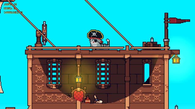 Rooftop Rascal: The Pirate Cat 6