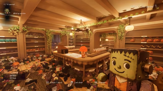 Tidy Up the Halloween Shop 1