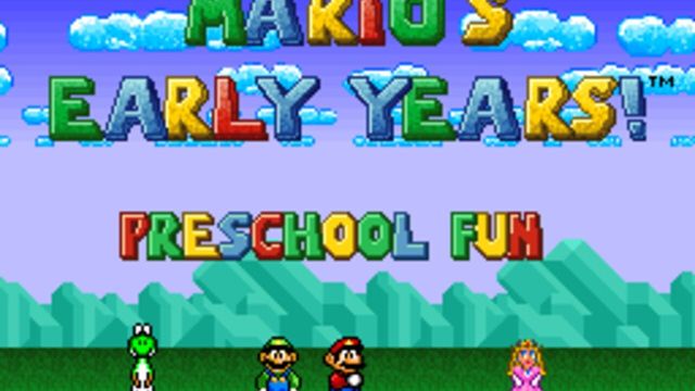 Mario's Early Years! Preschool Fun 6