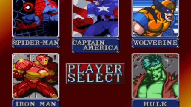 Marvel Super Heroes in War of the Gems 1