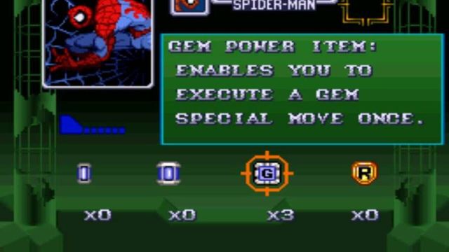 Marvel Super Heroes in War of the Gems 2