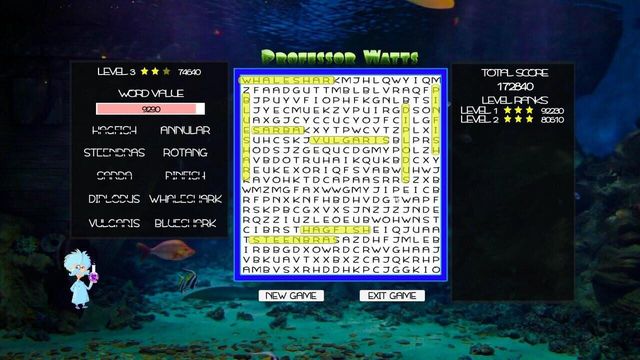 Professor Watts Word Search: Into the Ocean 1