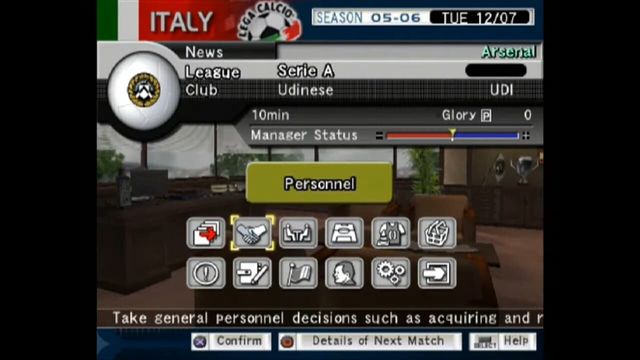 Pro Evolution Soccer Management 1