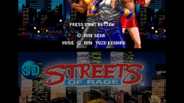 3D Streets of Rage 2