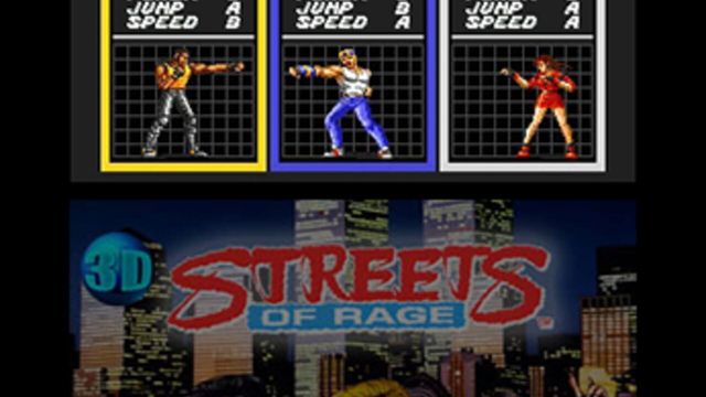 3D Streets of Rage 3
