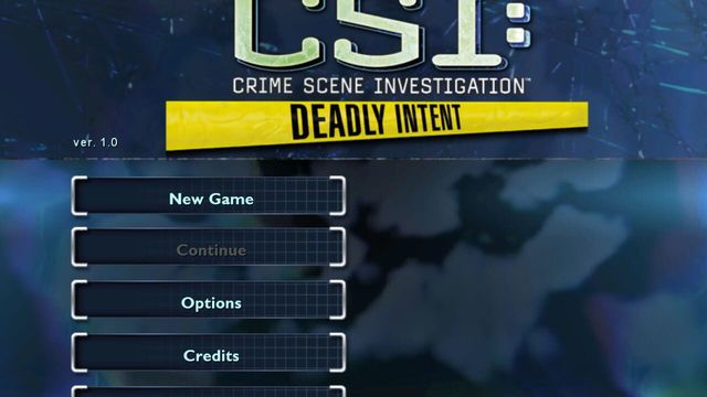 CSI: Deadly Intent 1
