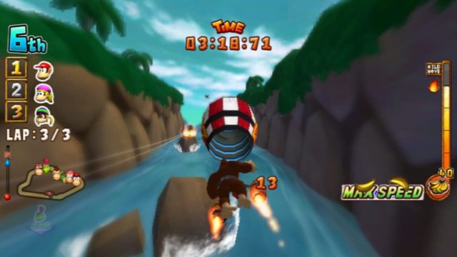 Donkey Kong Barrel Blast 3