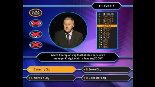 Who Wants to Be a Millionaire: 1st Edition 3
