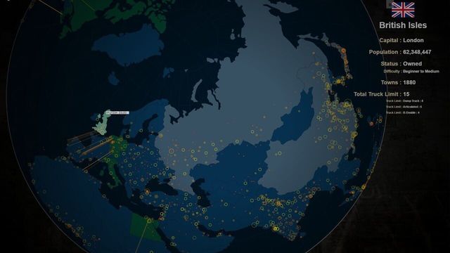 Logistical: British Isles 2