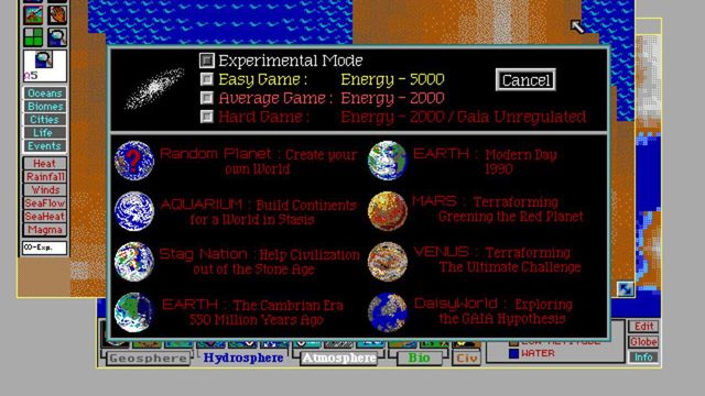 SimEarth: The Living Planet 1