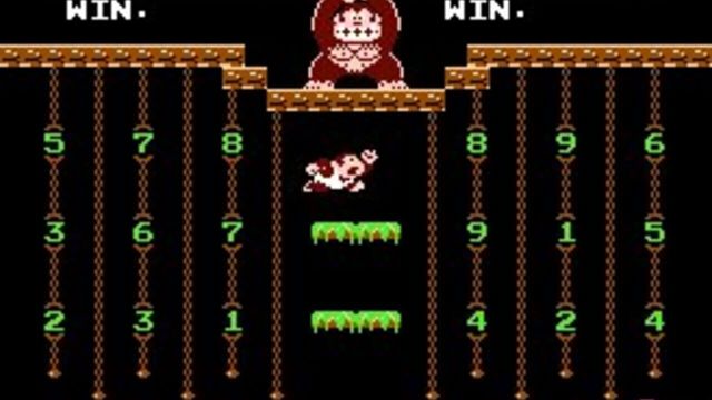 Donkey Kong Jr. Math 4