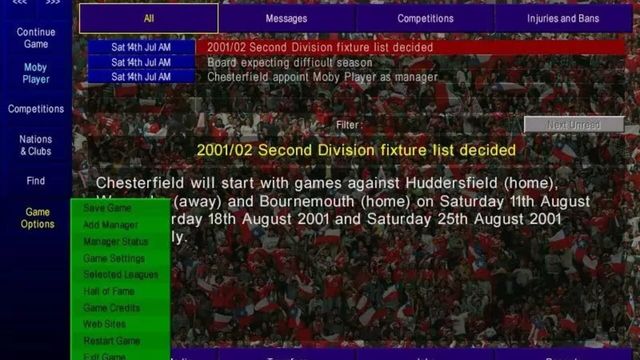 Championship Manager: Season 01/02 3