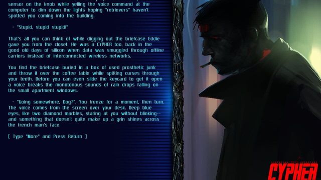 Cypher: Cyberpunk Text Adventure 2