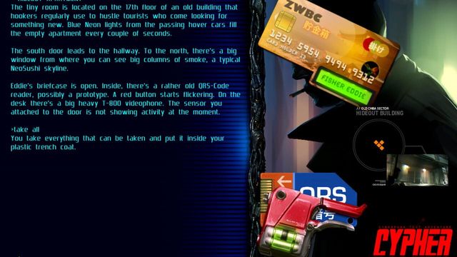 Cypher: Cyberpunk Text Adventure 3