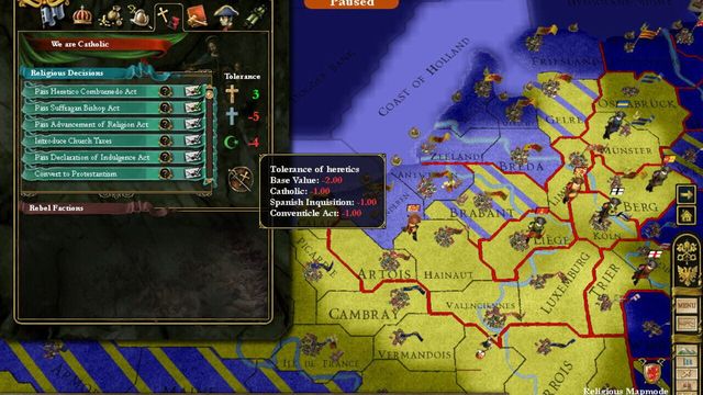 Europa Universalis III: In Nomine 1