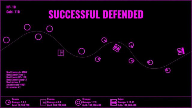 Neon Defense 1 : Pink Power 4