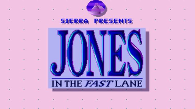 Jones in the Fast Lane 2