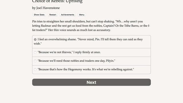 Choice of Rebels: Uprising 2