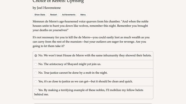 Choice of Rebels: Uprising 4