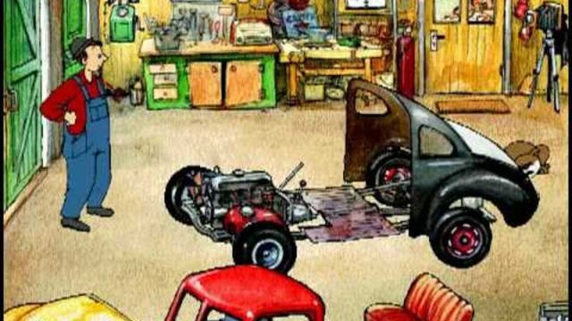 Gary Gadget: Building Cars 3