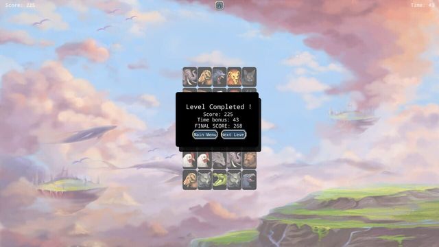 Food Monster and Animals Memory Match 3