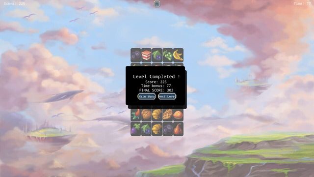 Food Monster and Animals Memory Match 4