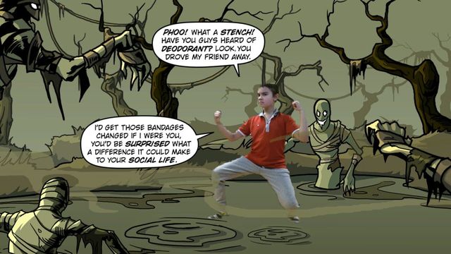 Kung-Fu for Kinect 4