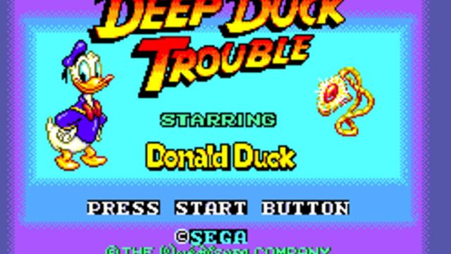 Deep Duck Trouble Starring Donald Duck 4