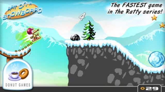 Rat on a Snowboard 3