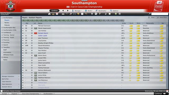 Football Manager 2009 2