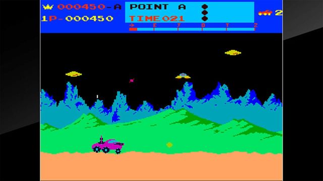 Arcade Archives: Moon Patrol 2