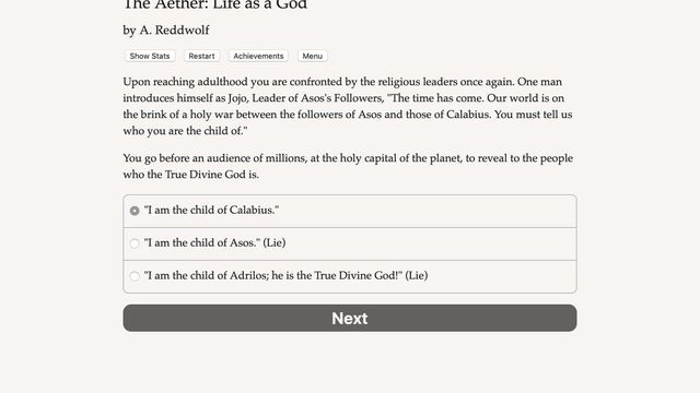 The Aether: Life as a God 5