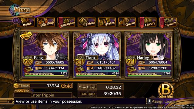 Fairy Fencer F 4